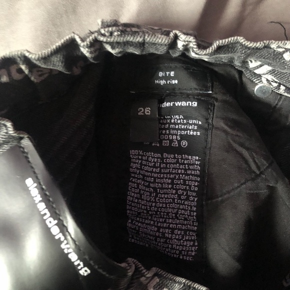 AUTHENTIC ALEXANDER WANG - small waist size - Picture 2 of 3